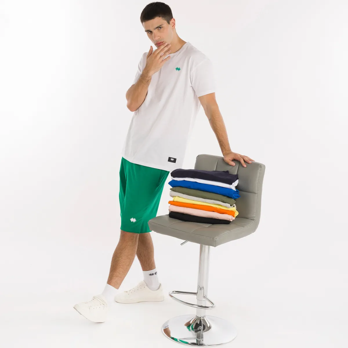 Erreà Essential SS25 cotton bermuda shorts*Kids Sport Shorts